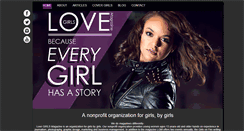 Desktop Screenshot of lovegirlsmagazine.com